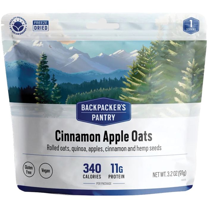 BACKPACKERS PANTRY CINNAMON APPLE OATS (VEGAN) 1P