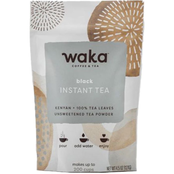 WAKA COFFEE BLACK INSTANT TEA 4.5 OZ BAG