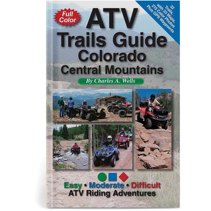 FUNTREKS ATV TRAILS GUIDE COLORADO CENTRAL MOUNTAINS