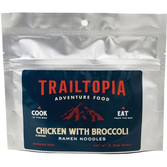 TRAILTOPIA CHICKEN AND BROCCOLI RAMEN