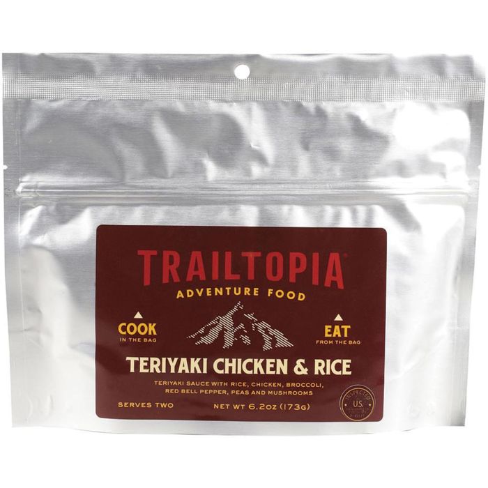 TRAILTOPIA TERIYAKI CHICKEN WITH RICE