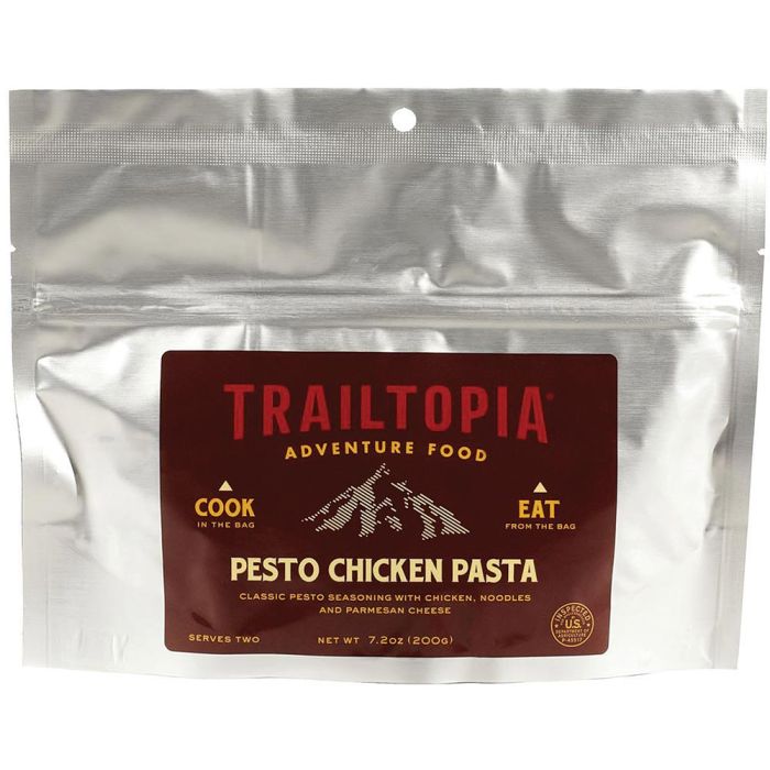 TRAILTOPIA PESTO CHICKEN PASTA