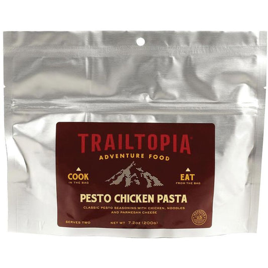 TRAILTOPIA PESTO CHICKEN PASTA