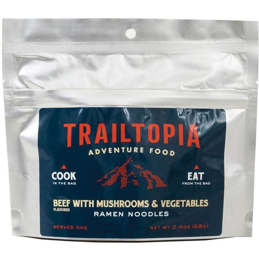 TRAILTOPIA BEEF WITH VEGETABLES RAMEN GLUTEN FREE