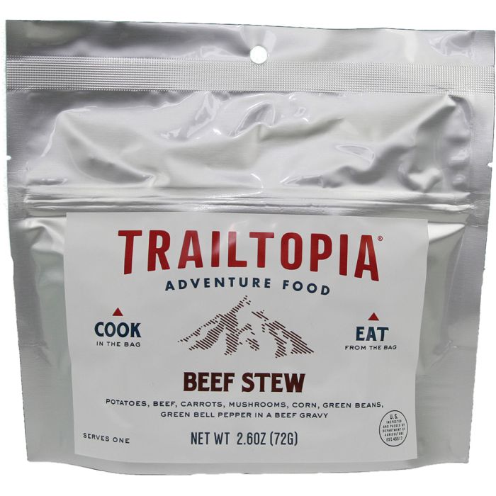 TRAILTOPIA BEEF STEW SINGLE SERVE