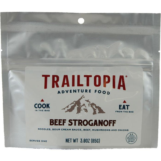 TRAILTOPIA BEEF STROGANOFF SINGLE SERVE