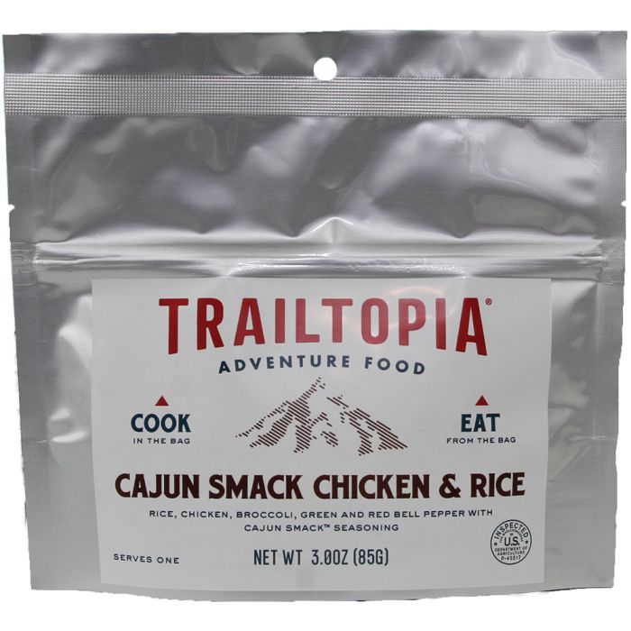 TRAILTOPIA CAJUN CHICKEN/RICE GLUTEN FREE SINGLE SERVE