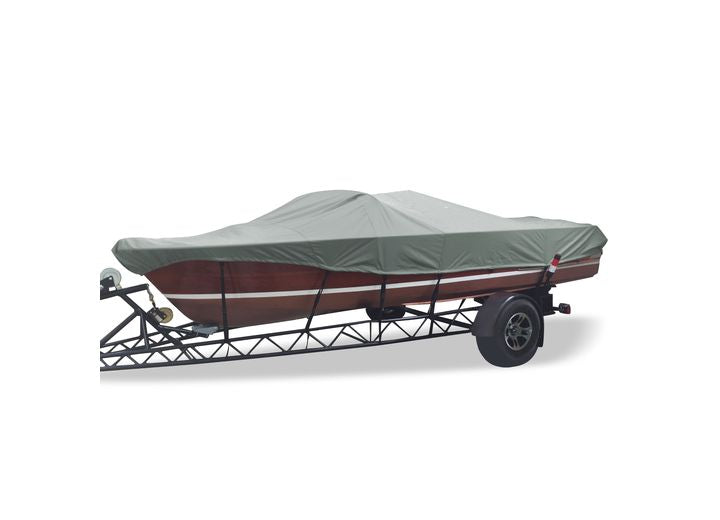 Carver Boat Covers BOAT COVER TOURNAMENT STYLE SKI I/O 19 ;MIST GRAY