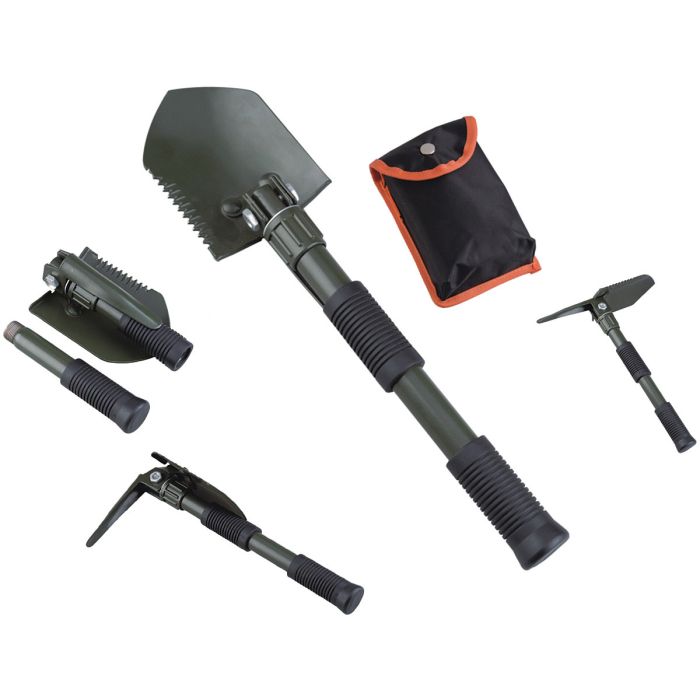 ACECAMP FOLDING SHOVEL WITH PICK