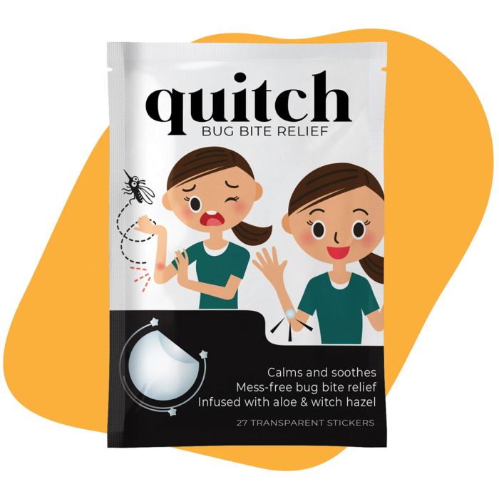 QUITCH STICKER QUITCH BUG REPELLENT PATCH 48 CT POUCH