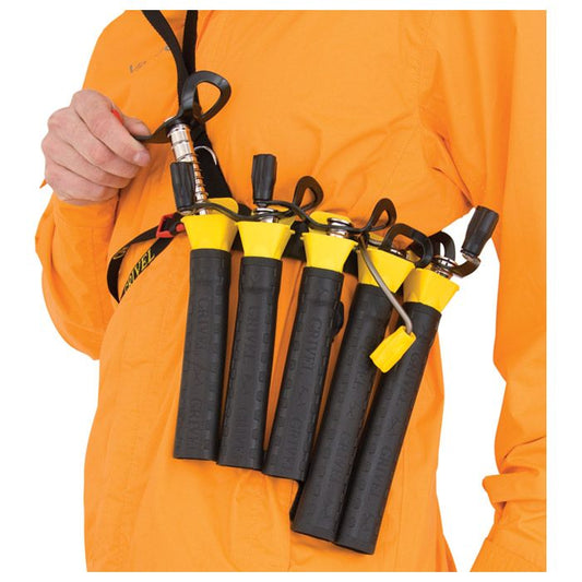 GRIVEL PAN PIPE ICE SCREW HOLDER