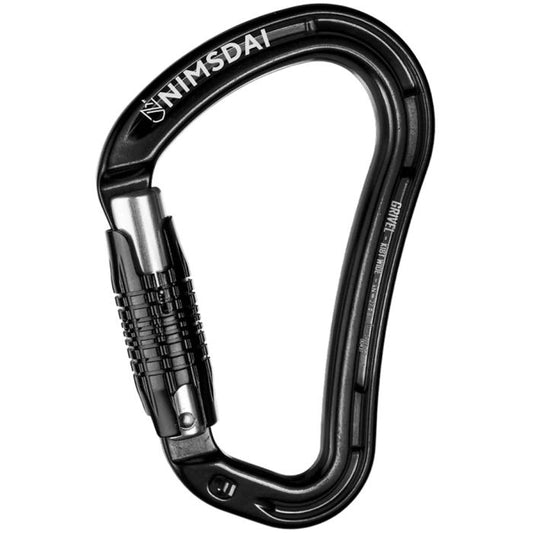 GRIVEL NIMSDAI WIDE K18T TWISTLOCK CARABINER