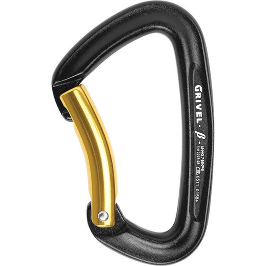 GRIVEL BETA BENT GATE CARABINER ANODIZED