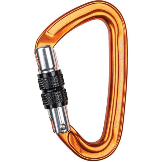 GRIVEL PLUME K3N SCREW GATE CARABINER ANODIZED GOLD