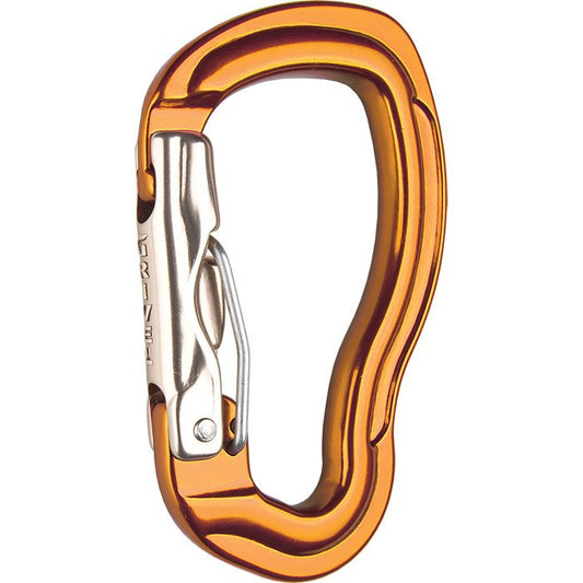 GRIVEL TAU WIRE LOCK CARABINER GOLD
