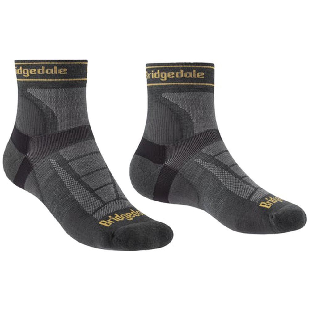 BRIDGEDALE TRAIL RUN UL 3/4 CREW MERINO SOCKS