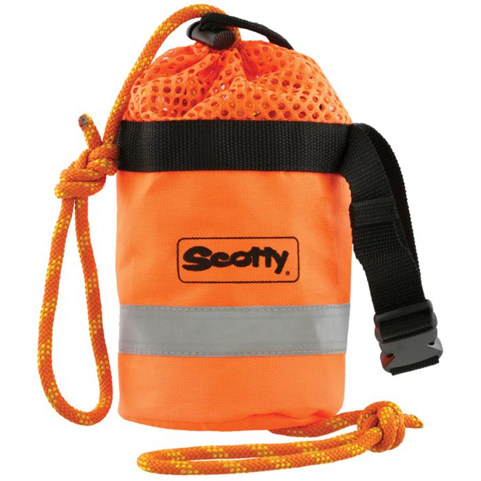 SCOTTY RESCUE THROW BAG W/50 FT FLOATING MFP LINE