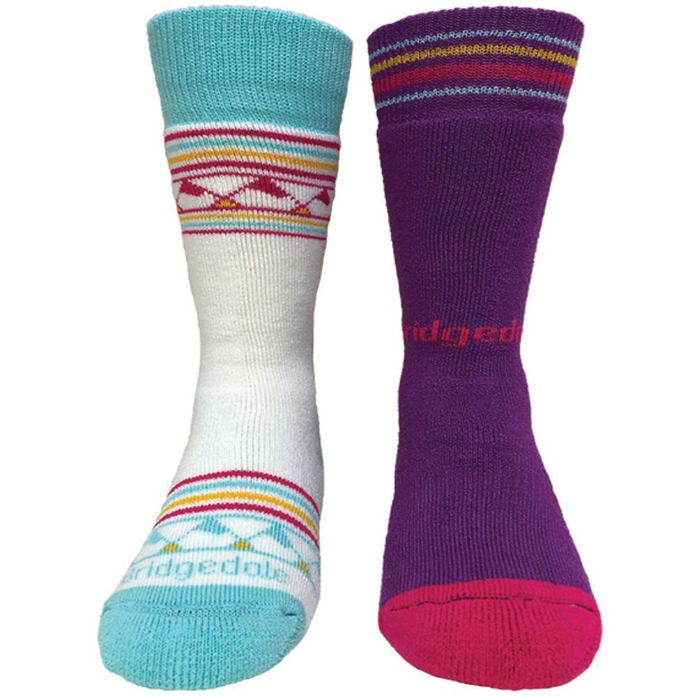 BRIDGEDALE KIDS 2PK SKI SOCK