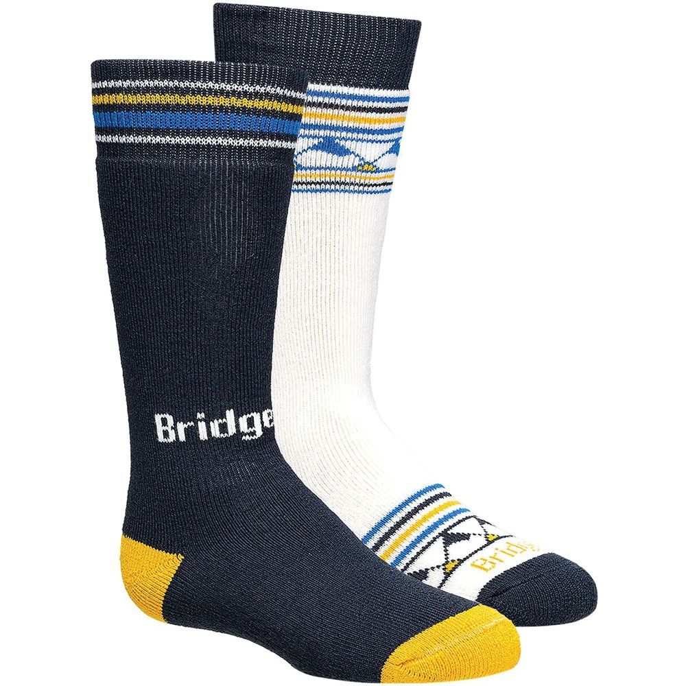 BRIDGEDALE KIDS 2PK SKI SOCK