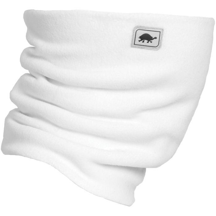 TURTLE FUR CHELONIA 150 FLEECE DOUBLE LAYER NECK WARMER WHITE