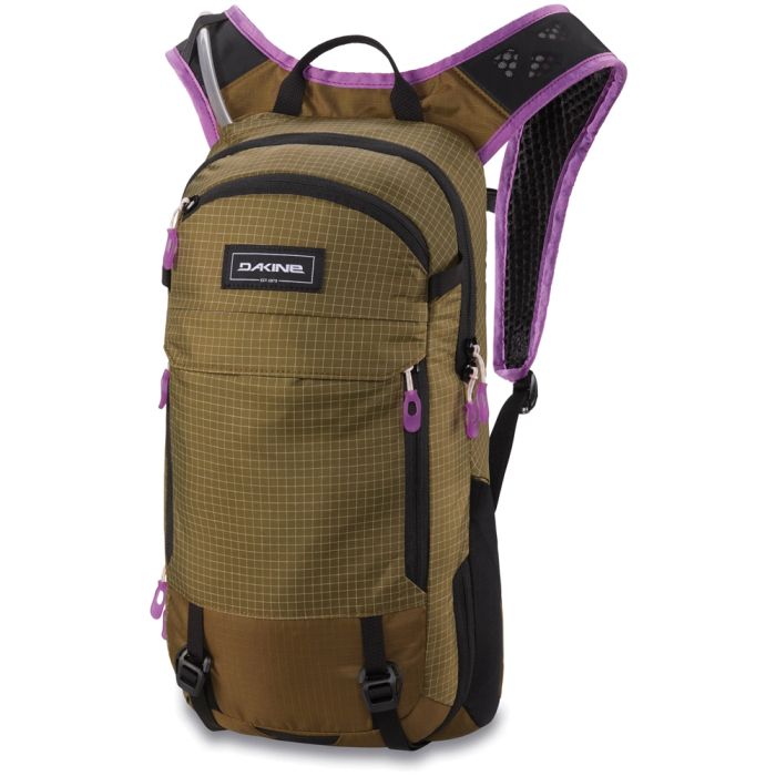 DAKINE WOMEN'S SYNCLINE 12L BIKE HYDRATION BACKPACK DARK OLIVE