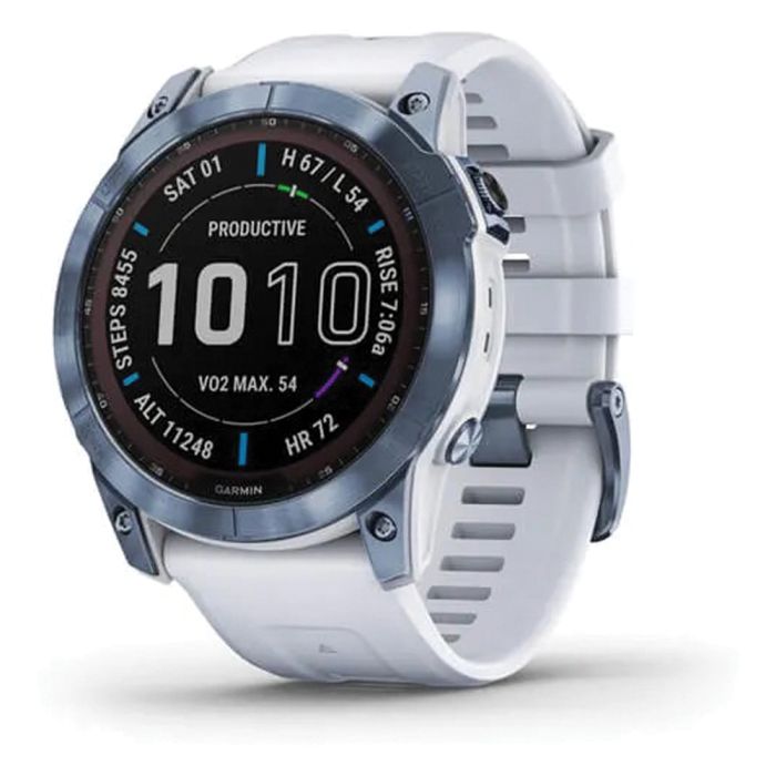 GARMIN FENIX 7X SAPPHIRE SOLAR BLUE/WHITE