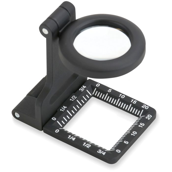 CARSON OPTICAL METAL LINENTEST MAGNIFIER