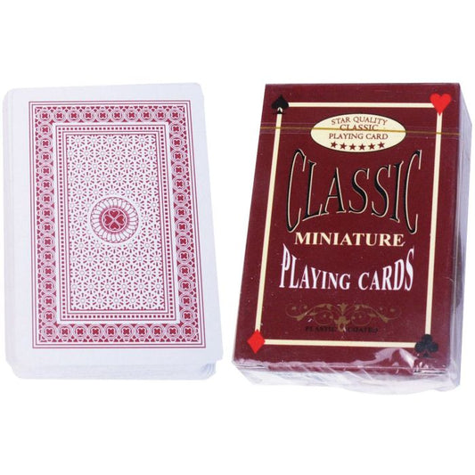 CLASSIC GAMES MINIATURE PLAYING CARDS