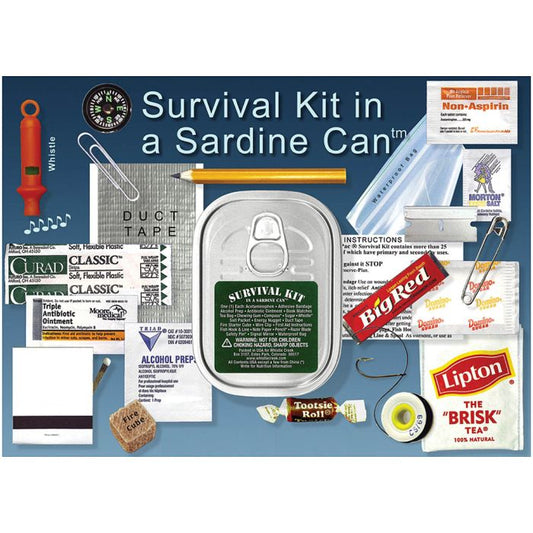 WHISTLE CREEK SARDINE CAN SURVIVAL KIT