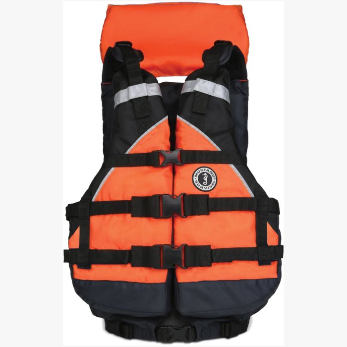 MUSTANG SURVIVAL EXPLORER V BLACK/ORANGE