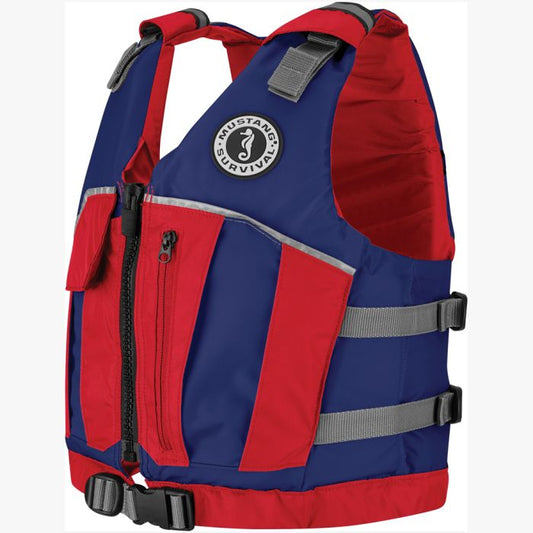 MUSTANG SURVIVAL YOUTH REFLEX FOAM VEST NAVY/RED