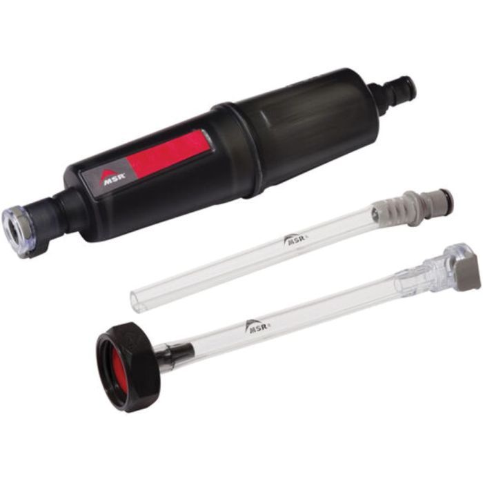 MSR HOME EMERGENCY WATER FILTER FEATURING THRU LINK IN LINE FILTER