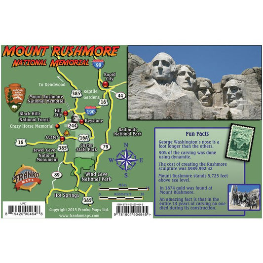 FRANKO MAPS MT RUSHMORE ID CARD