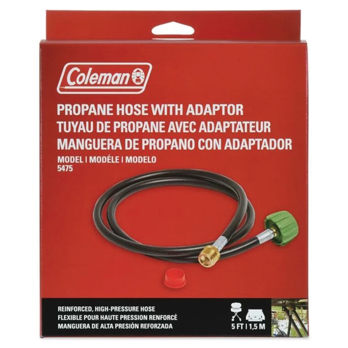 COLEMAN PROPANE HOSE AND ADAPTER-5FT