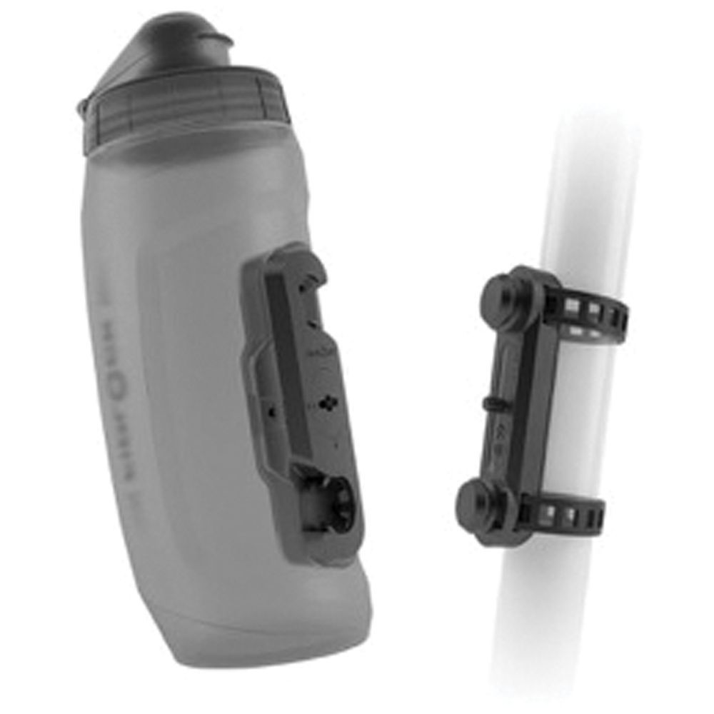 FIDLOCK TWIST BOTTLE W UNIVERSAL BASE - SMOKE