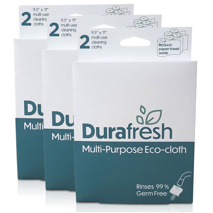 DURAFRESH MULTI-PURPOSE ECO CLOTH 3 PACK