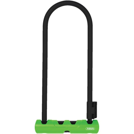 ABUS ULTRA 410 COMBO U-LOCK 9 INCH 12 MM ROUND SHACKLE GREEN