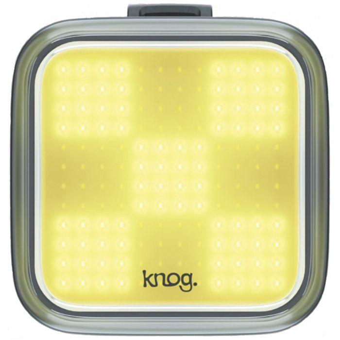 KNOG BLINDER BICYCLE LIGHT GRID FRONT BLACK