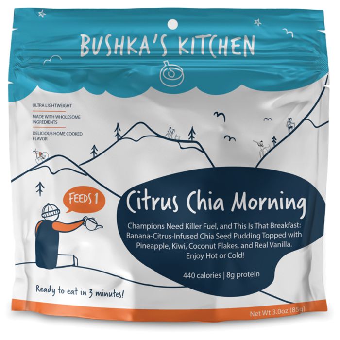 BUSHKAS KITCHEN CITRUS CHIA MORNING