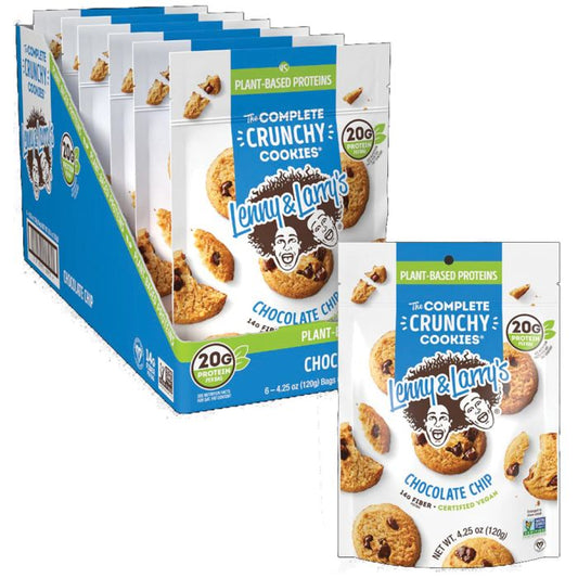 LENNY AND LARRY THE COMPLETE CRUNCHY COOKIES CHOCOLATE CHIP 4.25 OZ BAG