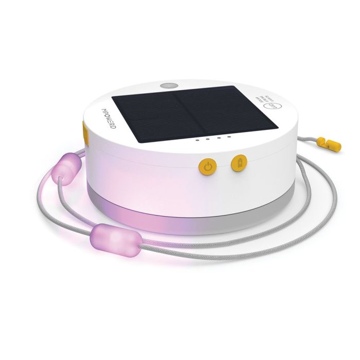 MPOWERD LUCI PORTABLE SOLAR STRING LIGHTS: 18' COLOR ENHANCED