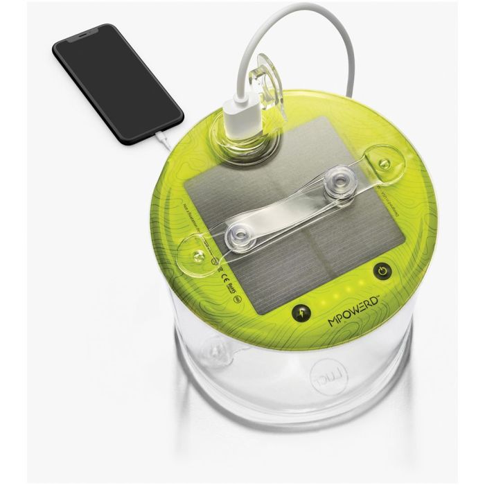 MPOWERD LUCI INFLATABLE SOLAR LANTERN + POWER HUB: OUTDOOR 2.0 PRO ENHANCED