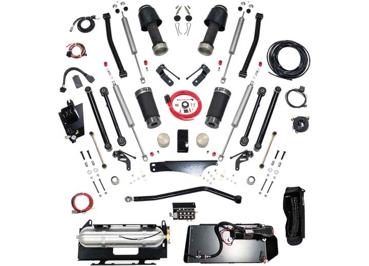 AccuAir Suspension / Arnott & JRI Motorcycle 07-18 JEEP JK 3IN AIR SUSPENSION SYSTEM
