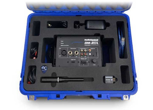 Audio Control DM-RTA PRO KIT (DM-RTA TOOL, BLUE HARD CASE, MIC, BT ADAPTER, & ACCESSORIES)