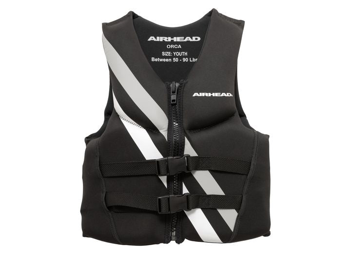 Airhead Sports Airhead Orca NeoLite Kwik-Dry Youth Life Vest - Black/White