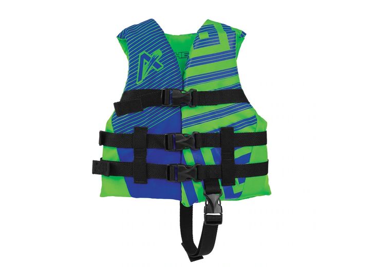 Airhead Sports Airhead Trend Series Child Life Jacket - Green/Blue