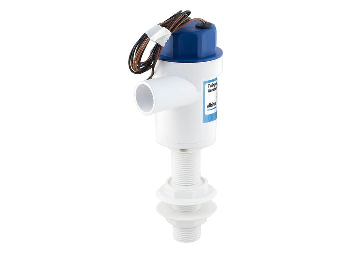 Albin Pump CARTRIDGE AERATOR 1100 GPH STRAIGHT TUBE 12V