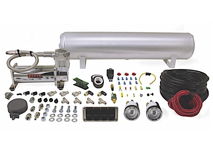 Air Lift Company 4-WAY MANUAL CONTROL SYSTEM 100% DUTY 1/4IN LINE 5 GAL. TANK.