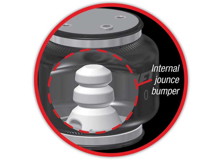 Air Lift Company Air Lift LoadLifter 5000 Ultimate Air Spring w/ Internal Jounce Bumper