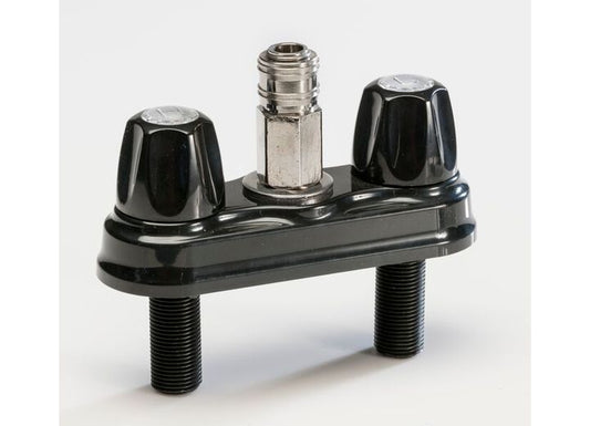 American Brass 4IN QUICK DISCONNECT VALVE, BLACK, EMPIRE BRASS - CARDED